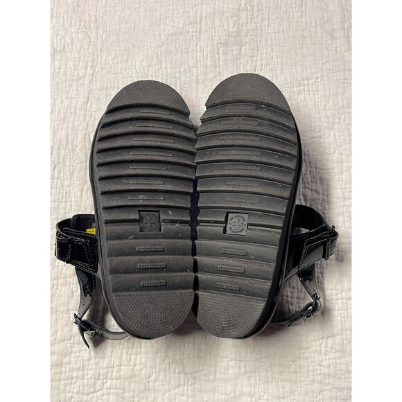 Dr. Martens Voss Platform Sandals – W Size US 10 / EU 42, Black Patent Leather - Picture 8 of 11